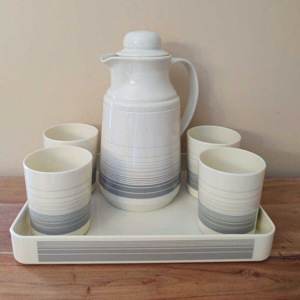 Vintage PHOENIX Thermal Carafe Beverage Tray